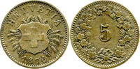 Schweiz 5 Rappen 1876 Eidgenossenschaft ss 47.68 £  +  13.00 £ shipping