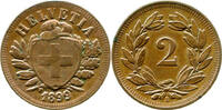 Schweiz 2 Rappen 1899 Eidgenossenschaft vz 26.01 £  +  6.50 £ shipping