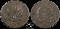 Greece 20 LEPTA Copper 20 lepta 1831 Kapodistrias variety 477 Greece -