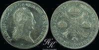 Belgium Couronne / Kronenthaler 1 silver Couronne / Kronenthaler - Francis II Type II Belgium -