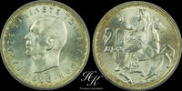 Greece 20 DRACHMAI 1960 Silver 20 Drachmai 'King Paul' 1960 Greece unz 30.34 £  +  10.40 £ shipping