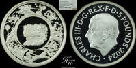 Great Britain 5 Pounds 2024 Silver 5 Pounds - Charles III Waterloo Medal... 303.43 £  +  26.01 £ shipping