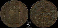 Greece 10 LEPTA 1851 Copper 10 lepta 1851 'King Otto' Greece vz 67.71 &pound;  +  33.85 &pound; shipping