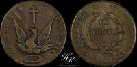 Greece 10 LEPTA 1831 Copper 10 lepta 1831 'Kapodistrias' Greece vz 152.34 &pound;  +  33.85 &pound; shipping