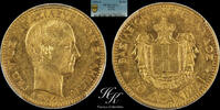 Greece 20 DRACHMAI 1876 Gold 20 drachmai 1876 A 'King George A' PCGS AU5... 1,100.24 &pound;  +  33.85 &pound; shipping