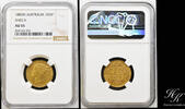 Australia sovereign 1883 Gold sovereign 1883 MELBOURNE 'Shield' NGC AU55... 1,565.72 &pound;  +  33.85 &pound; shipping