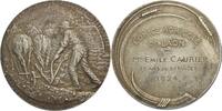 Frankreich-Medaillen und Marken Versilberte Bronzemedaille -