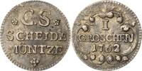 Sachsen-Kurlinie ab 1547 (Albertiner) 1/24 Taler (Groschen) Friedrich August II. 1733-1763 -