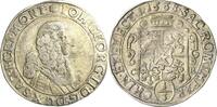 Sachsen-Kurlinie ab 1547 (Albertiner) 1/3 Taler Johann Georg II. 1656-1680 -