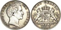 Bayern Ludwig I. 1825-1848 Doppelgulden 1847, Sehr schön+