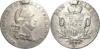 Hessen-Kassel Wilhelmstaler 1789 Wilhelm IX. 1785-1803 Henkelspur, sehr ... 86.70 £  +  26.01 £ shipping