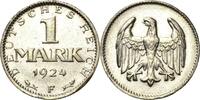 Kleinmünzen 1 Mark 1924 Kl. Randfehler, fast vorzüglich 17.34 £  +  26.01 £ shipping