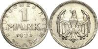 Kleinmünzen 1 Mark 1924 Randfehler, sehr schön 8.67 £  +  26.01 £ shipping