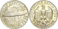  3 Reichsmark 1930 Kl. Randfehler, vorzüglich-Stempelglanz 130.04 £  +  26.01 £ shipping