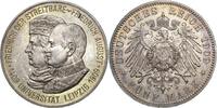Sachsen 5 Mark 1909 Friedrich August III. 1904-1918 Stempelglanz 563.52 £  +  26.01 £ shipping