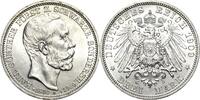 Schwarzburg-Sondershausen 3 Mark 1909 Karl Günther 1880-1909 Min. Randfe... 173.39 £  +  26.01 £ shipping