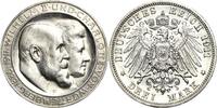 Württemberg 3 Mark 1911 Wilhelm II. 1891-1918 Kl. Randfehler, vorzüglich... 60.69 £  +  26.01 £ shipping