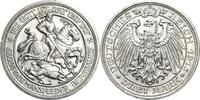 Preußen 3 Mark 1915 Wilhelm II. 1888-1918 Randfehler, fast Stempelglanz 736.91 £  +  26.01 £ shipping