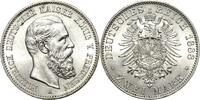 Preußen 2 Mark 1888 Friedrich III. 1888 Avers Kratzer, vorzüglich-Stempe... 86.70 £  +  26.01 £ shipping