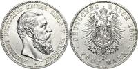 Preußen 5 Mark 1888 Friedrich III. 1888 Kl. Kratzer, fast vorzüglich 173.39 £  +  26.01 £ shipping