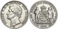 Sachsen-Kurlinie ab 1547 (Albertiner) Taler 1871, Johann 1854-1873 Sehr ... 69.36 £  +  26.01 £ shipping