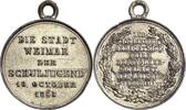Weimar Versilberte Bronzemedaille 1863 Sehr schön 13.00 £  +  26.01 £ shipping