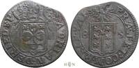 Switzerland 1/2 Batzen Bishopric Sitten, Adrian V of Riedmatten (1672-1701), -