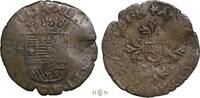 Nederland duit | gigot Hertogdom Brabant, Albert en Isabella (1598-1621), Maastricht, zeer zeldzaam, -