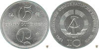 DDR 10 Mark Johann Gutenberg -