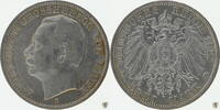 Baden 3 Mark 1914 G Friedrich II. vorzüglich 34.68 £  +  5.03 £ shipping