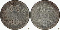 Lübeck 3 Mark 1909 A Stadtwappen stempelglanz 390.13 £  +  5.03 £ shipping