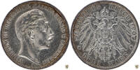 Preussen 3 Mark 1909 A Wilhelm II. sehr schön 21.67 £  +  5.03 £ shipping