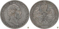 Sachsen 1 Taler 1854 Friedrich August II. - auf den Tod des Königs sehr ... 173.39 £  +  5.03 £ shipping