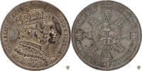 Preussen Vereinstaler 1861 A Wilhelm I. - Krönungstaler sehr schön+ 47.68 £  +  5.03 £ shipping