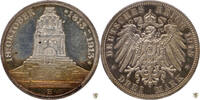Sachsen 3 Mark 1913 E Friedrich Augst III. - Völkerschlachtdenkmal vorzü... 65.02 £  +  5.03 £ shipping