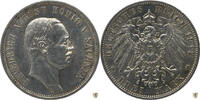 Sachsen 3 Mark 1912 E Friedrich August III. vorzüglich 39.01 £  +  5.03 £ shipping