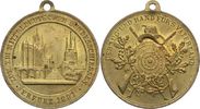 Erfurt-Stadt Vergoldete Bronzemedaille -