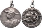Erster Weltkrieg Silbermedaille Joffre, Joseph Jacques Césaire *1852 Rivesaltes, +1931 Paris, französischer General. -