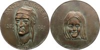 Personenmedaillen Bronzegussmedaille Dante, Alighieri *1265 Florenz, +1321 Ravenna, italienischer Dichter. -
