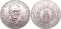 Personenmedaillen Versilberte Bronzemedaille Goethe, Johann Wolfgang von *1749 Frankfurt, +1832. -