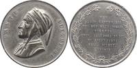 Personenmedaillen Zinnmedaille Dante, Alighieri *1265 Florenz, +1321 Ravenna, italienischer Dichter. -