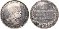 Personenmedaillen Silbermedaille Bismarck, Otto von, Deutscher Reichskanzler *1815 Schönhausen, +1898 Friedrichsruh. -