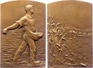 Kunstmedaillen Bronzeplakette Dubois, Henri -