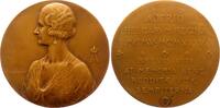 Belgien-Königreich Bronzemedaille 1935 Leopold III. 1934-1950. Winz. Randfehler, EF