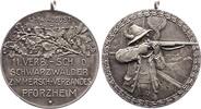 Baden-Pforzheim, Stadt versilberte Bronzemedaille -