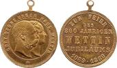 Sachsen-Albertinische Linie Bronzemedaille Albert 1873-1902. -