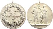 Quedlinburg-Stadt versilberte Bronzemedaille -