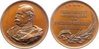 Sachsen-Weimar-Eisenach Bronzemedaille Carl Friedrich 1828-1853. -