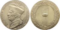Silbermedaille 2001 Degenhardt, Johannes Joachim 1974-2002, Erzbischof von Paderborn und Kardinal der römisch-katholischen Kirche. Mattiert. Winz...