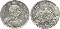 Sachsen-Albertinische Linie Zinnmedaille Albert 1873-1902. -